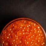 Frozen Salted Keta Salmon Roe Alaska 500g